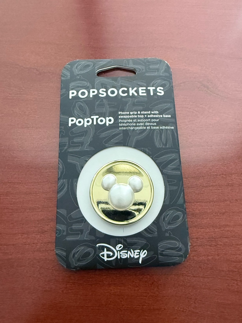 PopSockets + Disney | 'Pearl Mickey' PopTop | NWT